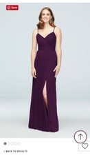 Davids bridal bridesmaid dress plum