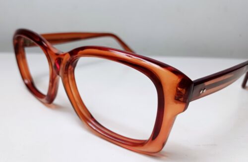 1950's Vintage Geek Glasses Johnny Cash COYAC frame MÉXICO NOS Buddy Holly - Picture 4 of 6