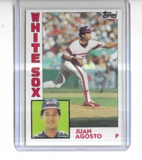 1984 Topps #409 Juan Agosto Chicago White Sox All-Star