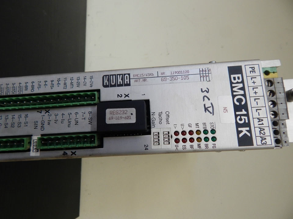 KUKA BMC15K BMC15/45Kb Art.: 69-350-105 Servo-Drive - Bild 2 von 2