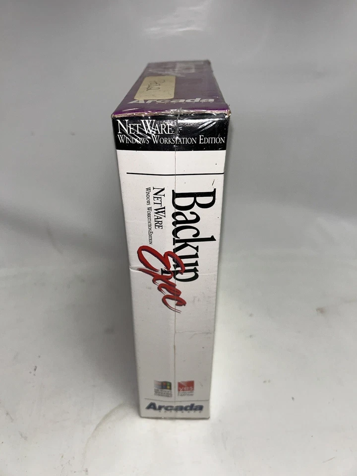 Vintage 1994 Arcada Software Backup Exec NetWare Enterprise Edition New Sealed - Image 4 of 4
