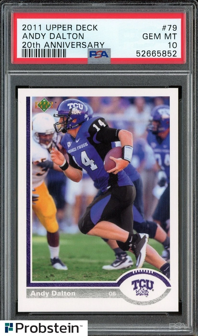 Andy Dalton Upper Deck 20th Anniversary #79 Base