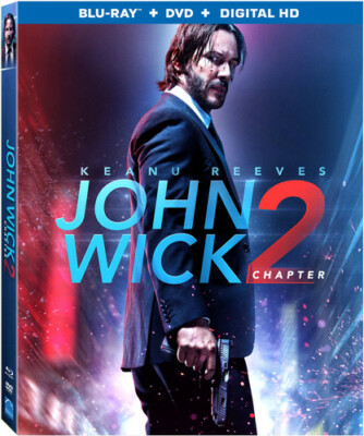 John Wick: Chapter [Blu-ray] DVD, Keanu Reeves *BRAND NEW
