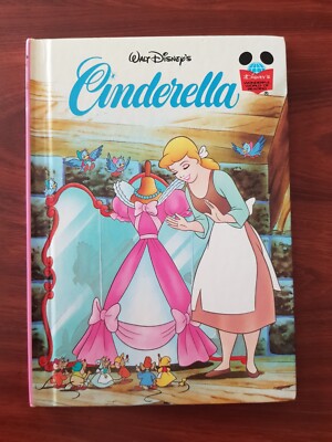 Disney's Wonderful World Of Reading Book - Walt Disney's Cinderella 1995