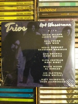 ROB WASSERMAN / Trios  CD  1994 New Sealed  (Cutout mark)