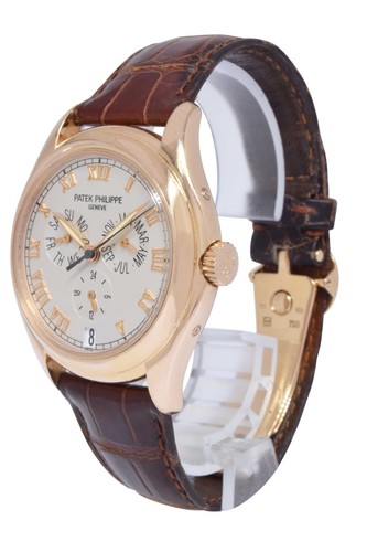 Patek Philippe Annual Calendar 5035 18k Rose Gold Mens 37mm Watch 5035R - Picture 4 of 11