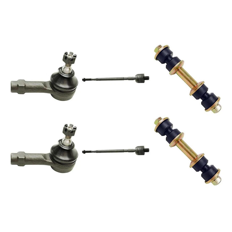 Mevotech 6pcs Front Tie Rod End Sway Bar Link For 1993-1996 Mitsubishi Mirage - Image 2 of 4