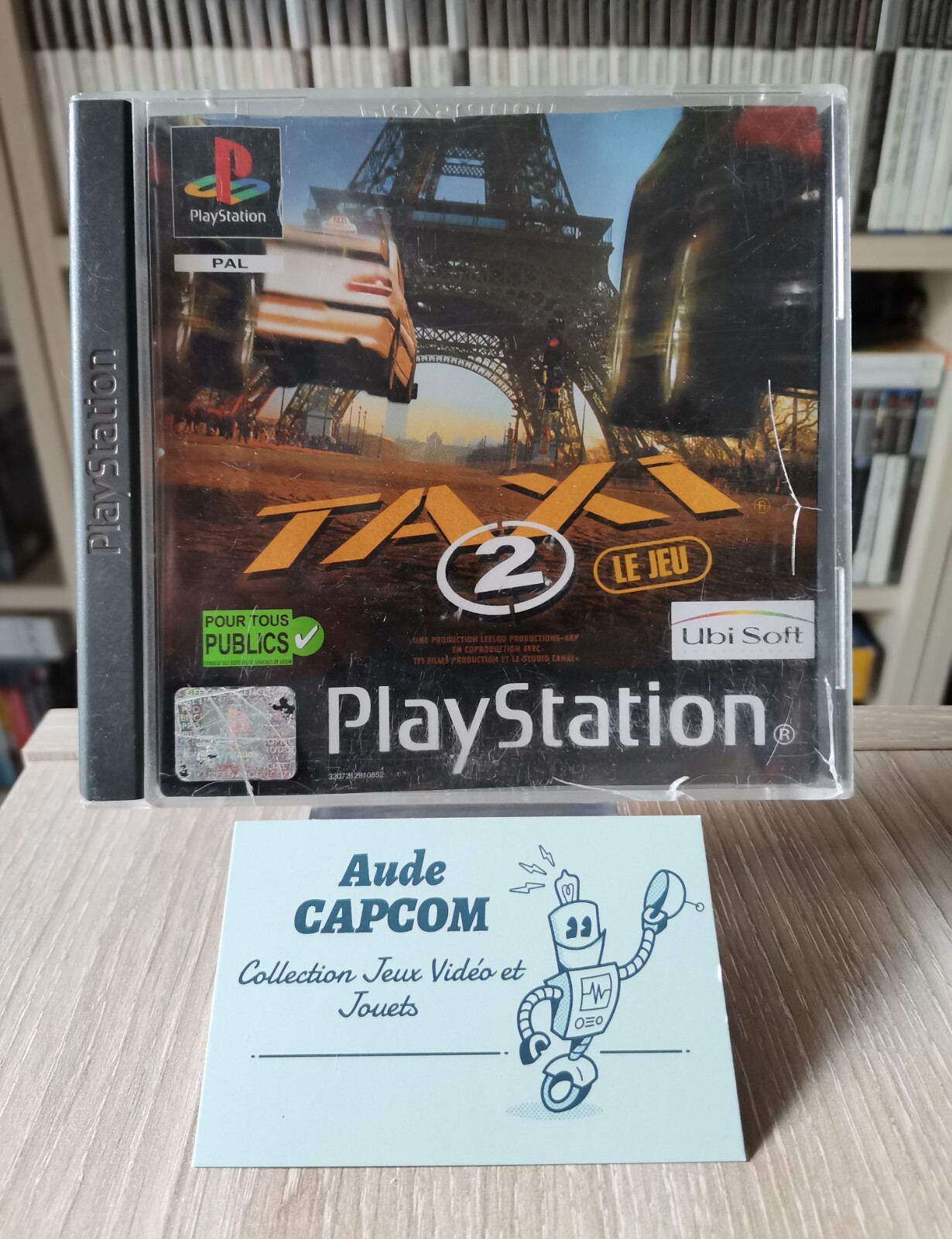 Sony Playstation 1 PS1 Jeu Taxi 2 PAL FRA complet