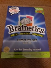 Brainetics Math Memory System Complete 5 DVD Set Parts 1 2 NEW seald