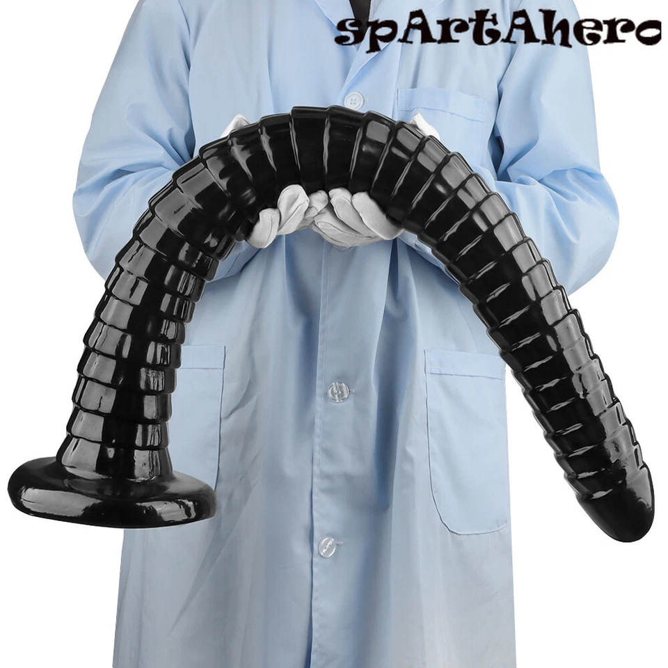 Dilatador anal de silicona con tapón anal súper largo de 80 cm consoladores más profundos juguetes sexuales Foto 3 de 4