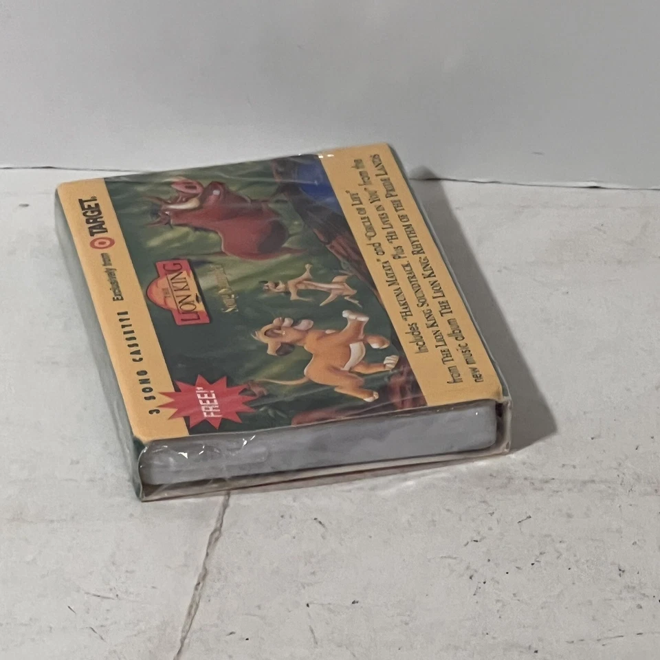 the lion king 3 song sampler cassette Target Exclusive New Sealed - Image 4 of 4