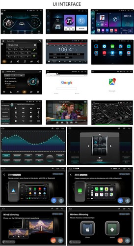 9'' Android Stereo Radio 4+32GB GPS Navigation For Ford Mustang 2010-14 Carplay - Picture 12 of 24
