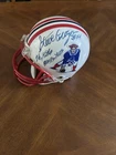 Steve Grogan Signed Mini Helmet