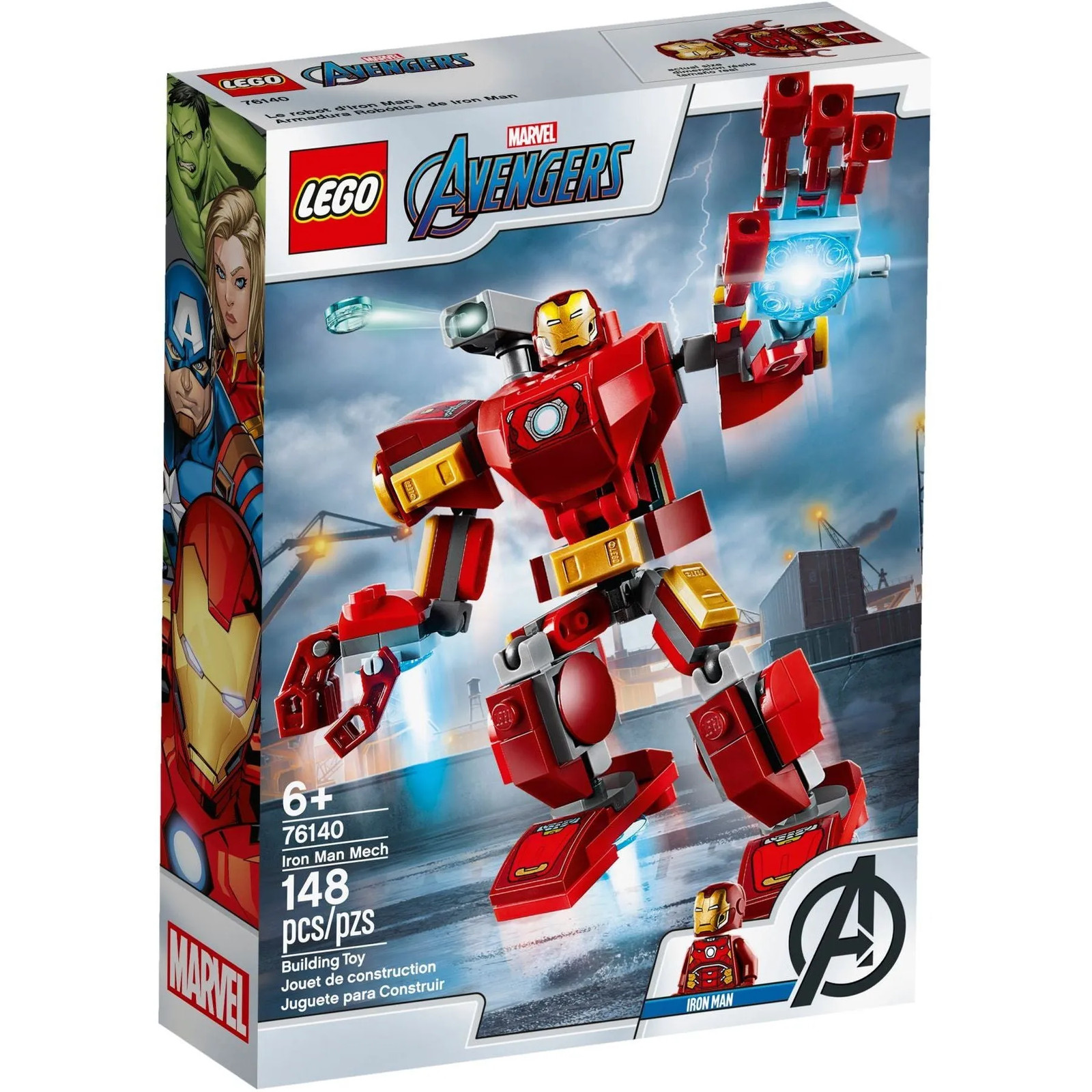 LEGO [Marvel Super Heroes] - Iron Man Mech Building Set - Avengers Series (76140