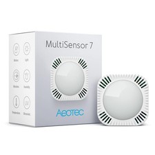 Aeotec MultiSensor 7, 6-in-1 Zwave Sensors Contains Monitor Motion, Temperatu...