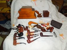 20 Vintage Estate Tobacco Smoking Pipes  Peterson Kay Woodie Grabow Weber More !