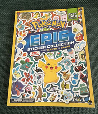 Pok mon Epic Sticker Collection 2Nd Edition: from Kanto to Galar Sticker Book
