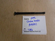 319291 OMC Johnson Evinrude Outboard 9.9/15hp choke knob T36