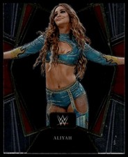 2022 Panini Select WWE #127 Aliyah Premier Level