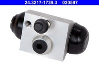 ATE Radbremszylinder 24.3217-1739.3 FüR Toyota Aygo Peugeot CitroËN C1 108 KGB40
