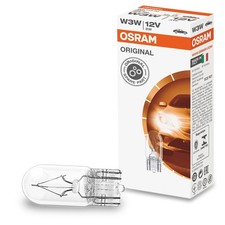 OSRAM ORIGINAL W3W PARKLICHT KENNZEICHENLEUCHTE STANDLICHT INNENRAUM 12V 3W OSRAM ORIGINAL W3W PARKLICHT KENNZEICHENLEUCHTE STANDLICHT INNENRAUM 12V 3W