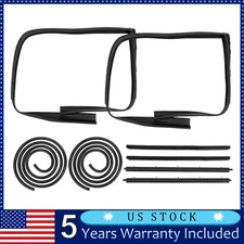 8PCS/Set Door Weatherstrip Seal Kit For 1983-1994 Chevy S10 Blazer GMC S15 US