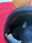 Vintage Patrick Women’s Black Felt Beret Solid Feather Accent One Size Casual — photo 1
