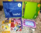 LeapFrog Learning System Lot 2 Books & Cartridges LeapPad Ultimate Backpack