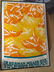 Herman Miller Picnic Poster | eBay