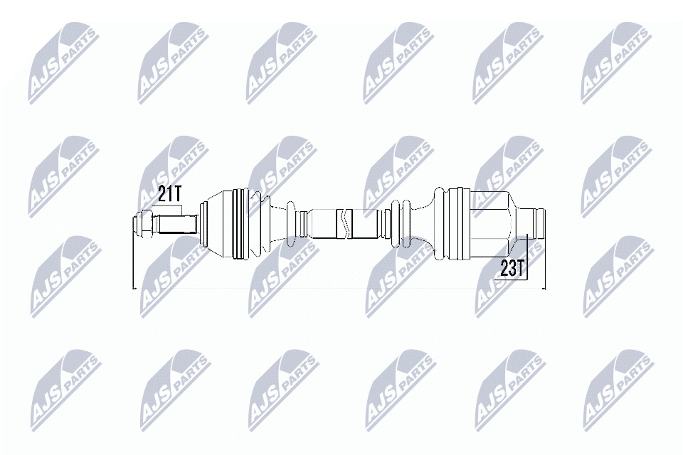 Nty Driveshaft For Renault Clio Ii 98- Kangoo 97- Thalia 00 - Image 6