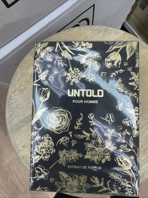 Untold Fragrance Story perfume 3.4oz extrait de perfume
