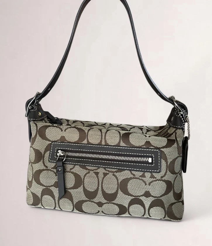 Coach Canvas Exterior Shoulder Bag Bags & Handbags for Women for