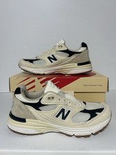 New Balance Teddy Santis x 993 Made in USA Sea Salt Black Size 9 New