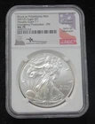 2021 American Silver Eagle T1 *NGC MS70* FDI Mercanti Signature
