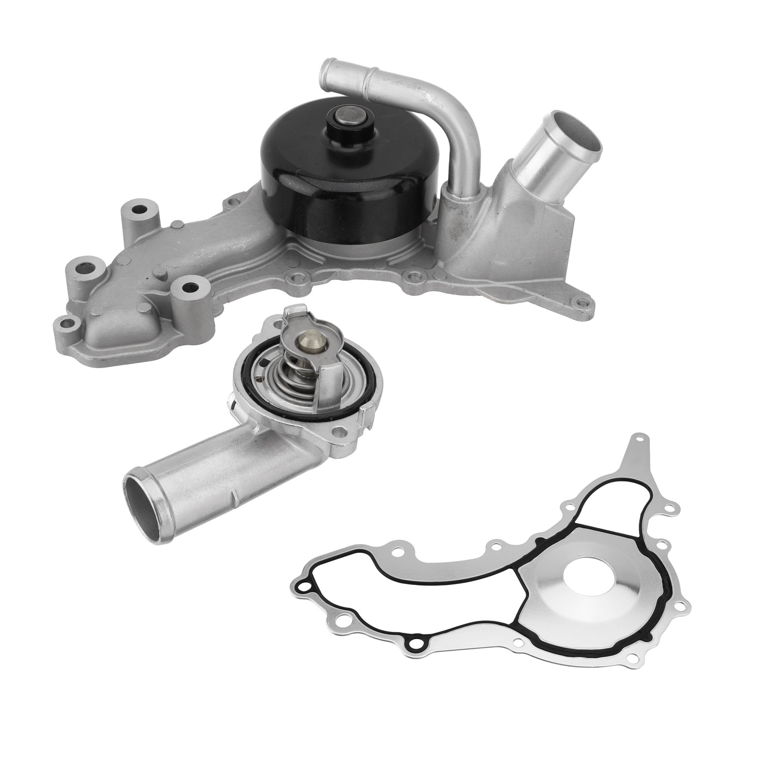 Water Pump w/ Thermostat For Maserati Ghibli Levante Quattroporte 3.0T V6 Engine