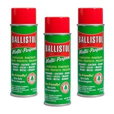 3PK Ballistol Multi-Purpose Oil Lubricant Cleaner Protectant 6oz Aerosol Spray  