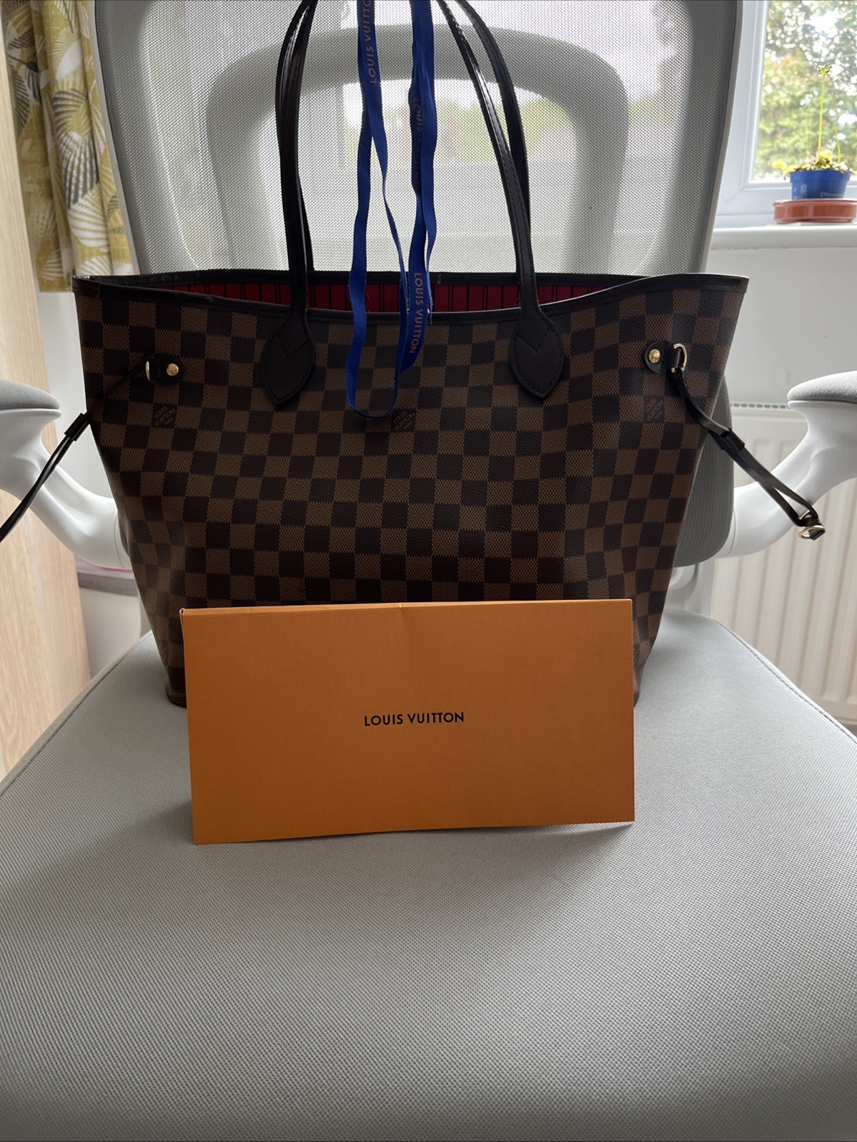 Louis Vuitton Damier Ebene Neverfull MM