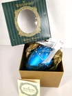 Waterford Holiday Heirlooms Ornament Majestic Pallas Egg Teal Blue 4"