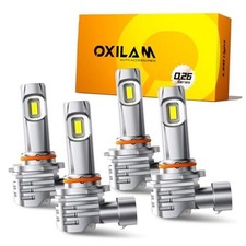 9005/HB3 9006/HB4 LED Bulbs Combo, 60000LM Super Brighter 6500K HB3 9005 9006