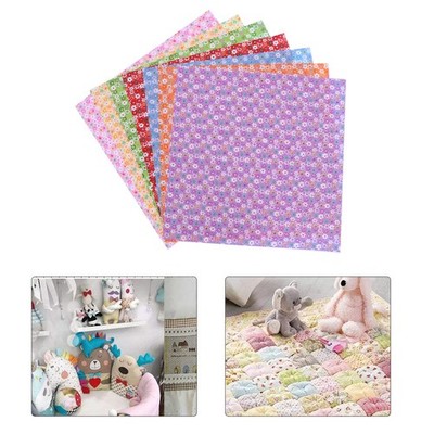  7 Pcs Baumwollstoff Zum Nähen Patchwork Stoffe DIY -Baumwollstoffe
