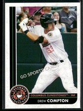 2025 Columbus Clingstones Drew Compton RC Rookie Braves