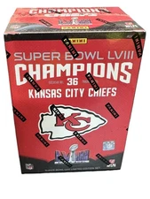 2023 Panini Super Bowl LVIII Champions Kansas City Chiefs 36 Card Team Box Set