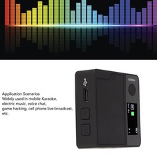 Live Sound Card Voice Changer 11 Sound Effects Plug And Play Handheld Mini MMCY