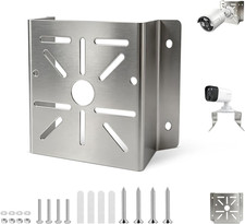 Stainless Steel Security Camera Corner Mount Bracket, CCTV Wall Mount