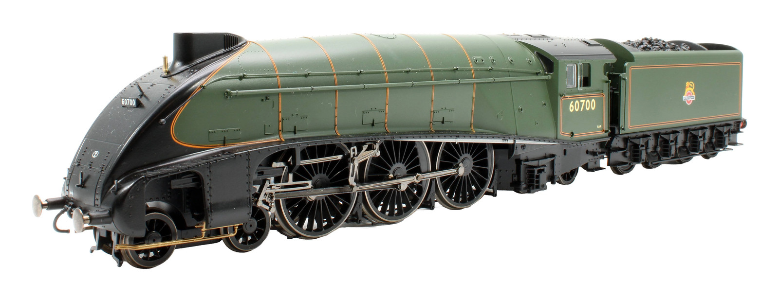 HORNBY OO GAUGE R3844 BR REBUILT CLASS W1 '60700' STEAM LOCO *DCC FITTED*