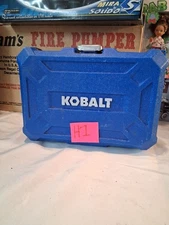 Kobalt 30 Pc Tool, Set, Nice ,  Hardcase, Chrome,  Sparkplug , Bin#h1