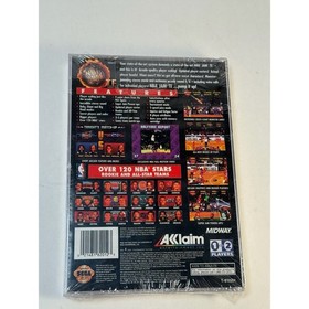 NBA Jam Tournament Edition (Sega Saturn, 1995) NEW FACTORY SEALED 