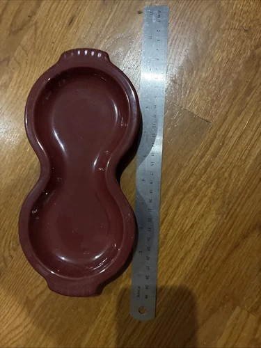 Fiesta Fiestaware Cinnabar Tray For Sugar And Creamer