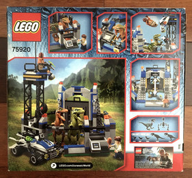 LEGO Jurassic Park: Raptor Escape set 75920 Complete w/ manual & figures