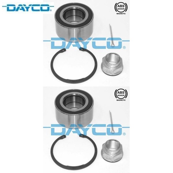2X Radlagersatz Dayco KWD1115 2 Radlager Satz Links Rechts FüR Opel-image